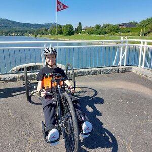 Handbike otestován.